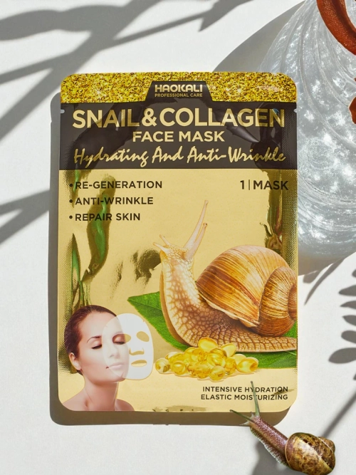 HydraVenus Collagen Snail Mask – інтенсивне зволоження та регенерація шкіри