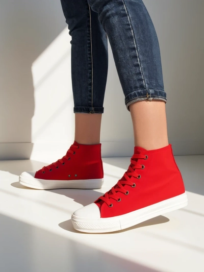 Royalfashion Hohe Damensneaker Hirria