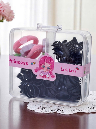 Royalfashion Set aus Haarklammern und Haargummis für Kinder MiniJoy