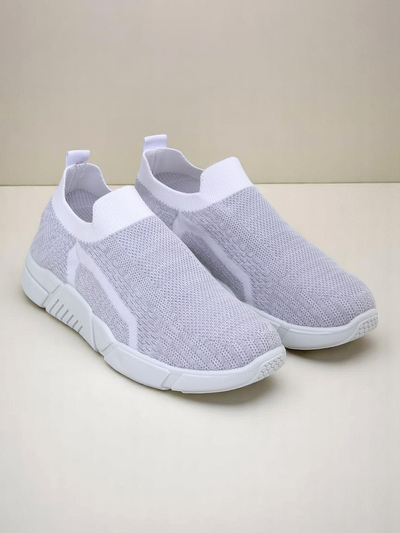 Royalfashion Damen Slip-On-Stoff-Sportschuhe Vena