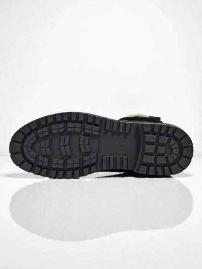 Damen Worker Boots mit Verzierungen Lorice