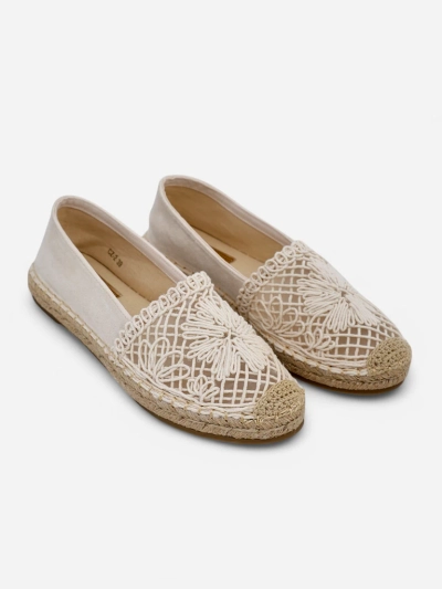 Royalfashion Damen perforierte Espadrilles Verela