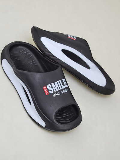 Royalfashion Universelle Gummi-Flip-Flops Super Smile