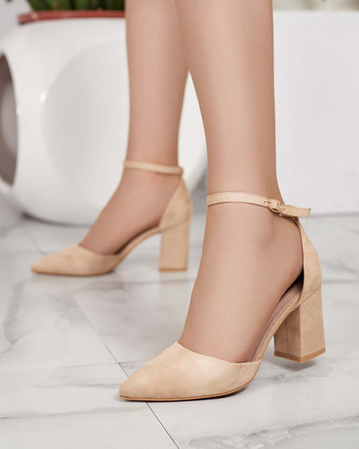 Royalfashion Damen Lilolla Pfostenpumps