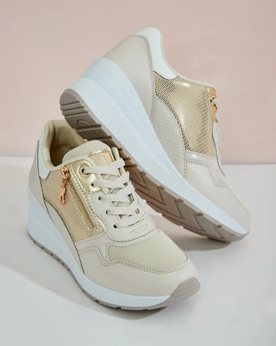 Royalfashion Sportliche Damen-Sneaker aus Nentas-Katzenleder