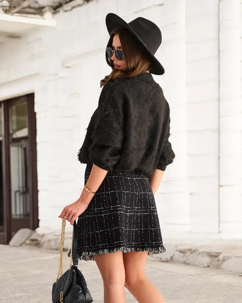 Royalfashion Жіноча коротка спідниця з принтом