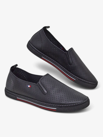 Royalfashion Damen Lochmuster Schlupfschuhe Vielles