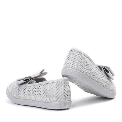 OUTLET Graue Tennisschuhe für Mädchen Tabbi - Footwear