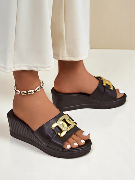 Royalfashion Damen Keilsandaletten Nolia