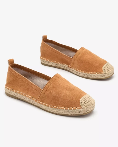 Жіночі еспадрильї Royalfashion Camel Lessilla