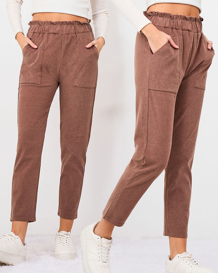 Klassische rosa Damen-Sweatpants - Kleidung
