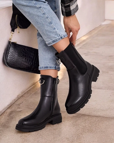 Royalfashion Damenstiefel Rotika