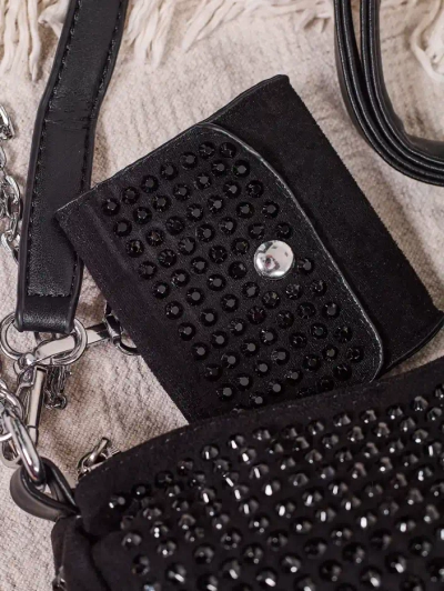 Royalfashion Kleine Handtasche für Damen mit Nieten