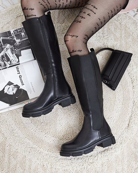 Royalfashion Klassische Damenstiefel Slyssa