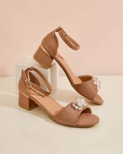 Royalfashion Voleso Strass-Sandalen