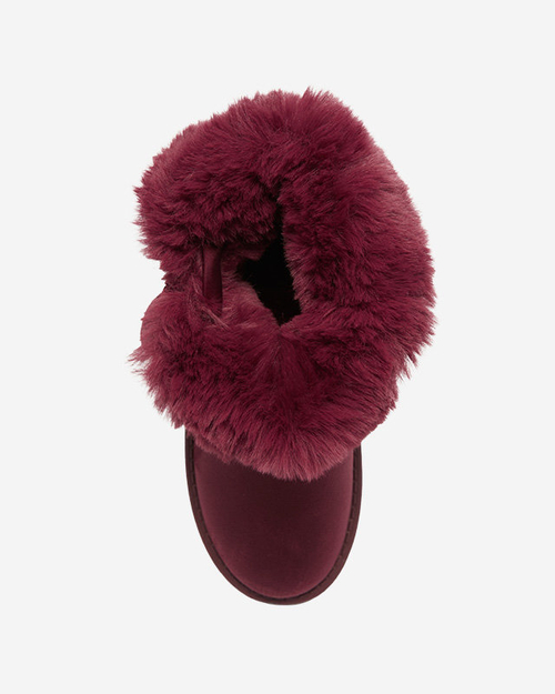 OUTLET Бордові жіночі снігоступи з бантом Rimms- Footwear