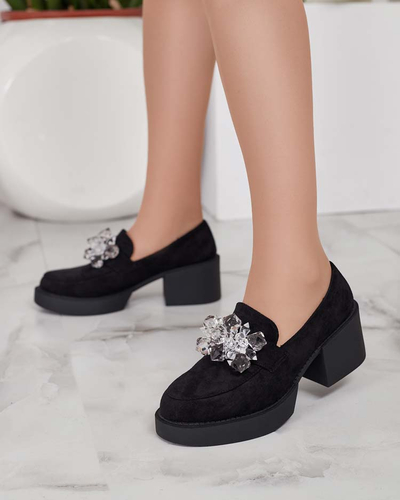 Royalfashion Damen Pegorani hohe Stöckel Halbschuhe