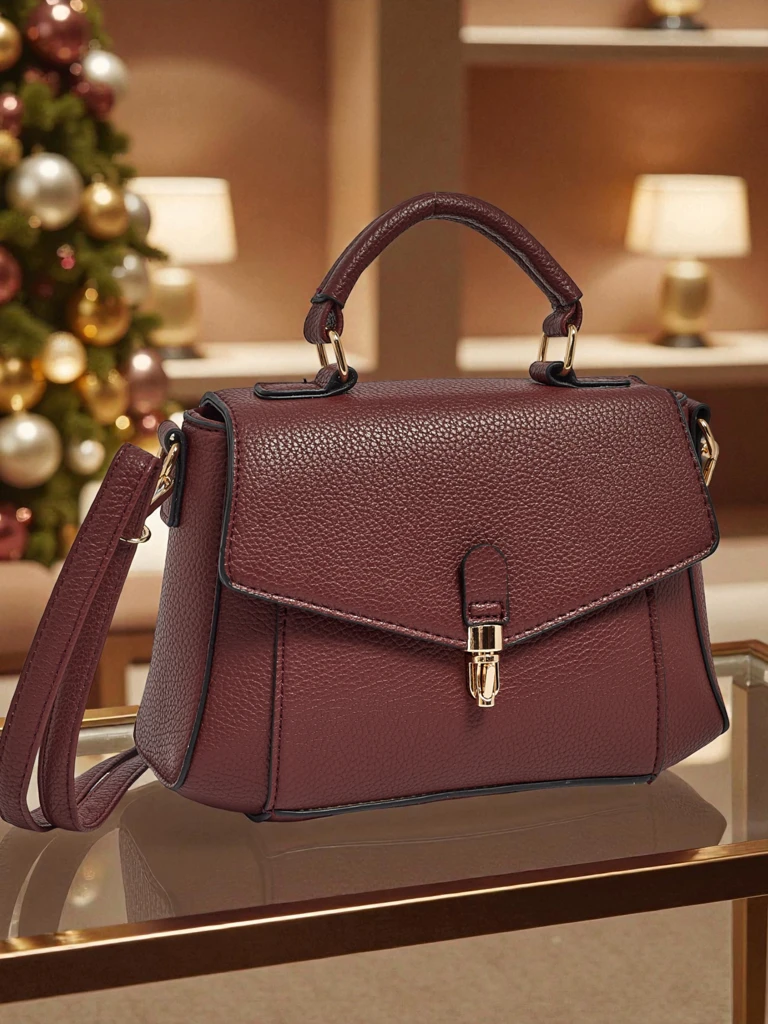 Kleine Damenhandtasche aus Öko-Leder Fioren