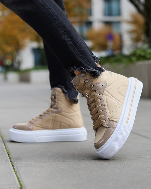 Жіночі спортивні кросівки кольору хакі Asmako- Footwear