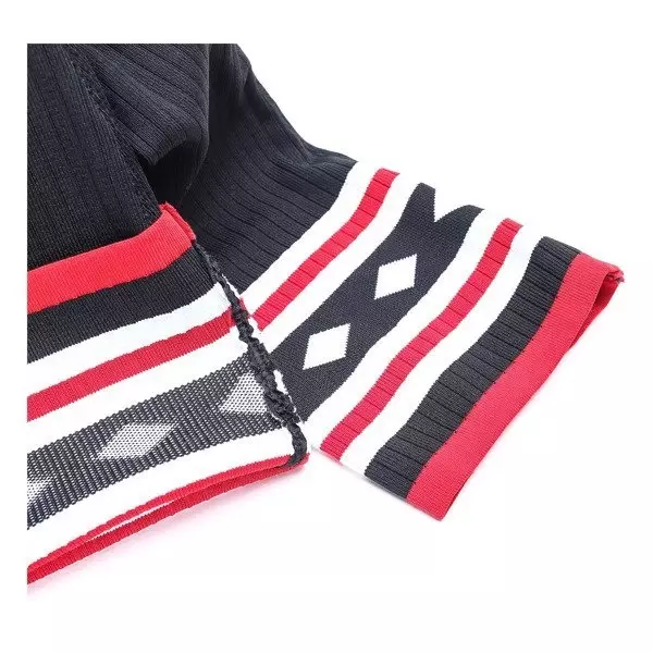 OUTLET Schwarze Stiefel a'la flache Socke Salvia- Schuhe