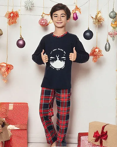 Royalfashion Weihnachtspyjama für Kinder