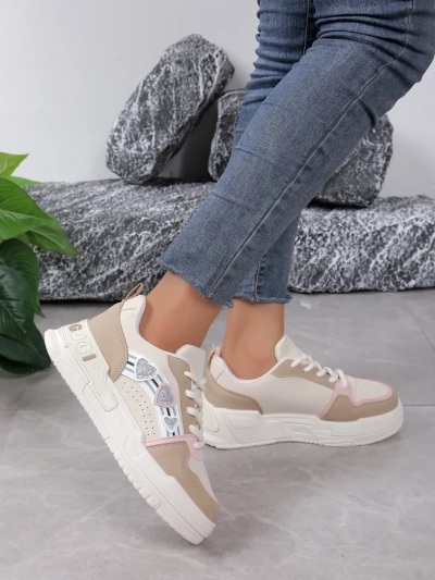 Royalfashion Damensneaker mit Glitzer Samoles