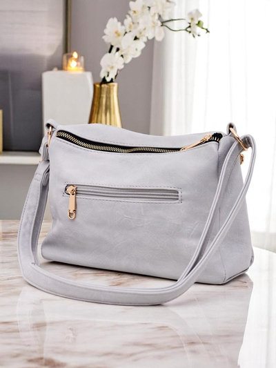 Royalfashion Kleine quadratische Handtasche aus Ökoleder Niva Time
