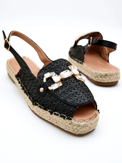 Royalfashion Damen-Espadrilles mit abgetrennten Zehen