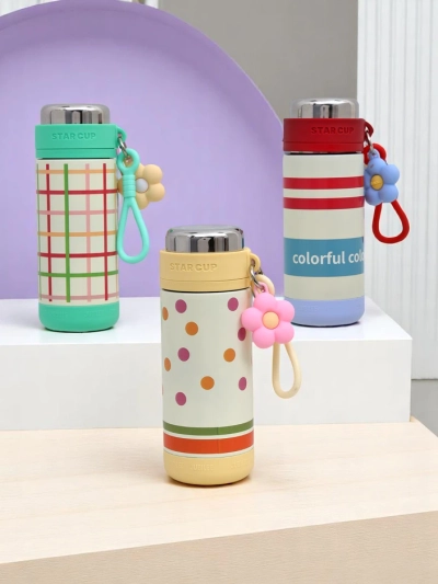 Royalfashion Thermobecher mit Etikett Keep Young