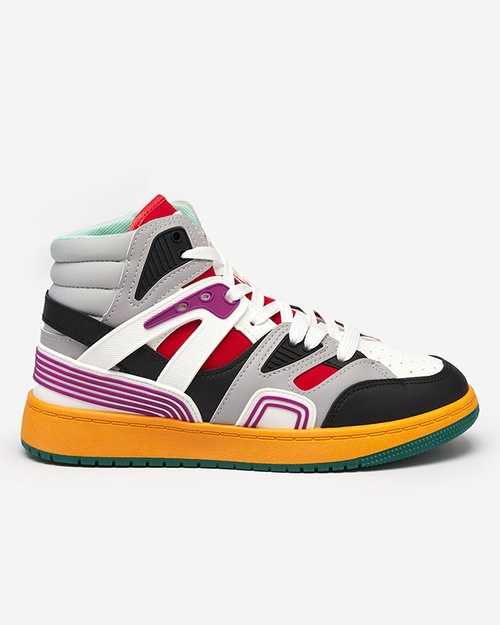 OUTLET Жіноче спортивне взуття до щиколотки сірого кольору від Gisore - Взуття