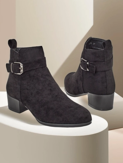 Ботильйони Elegante Nero з Екошкіри