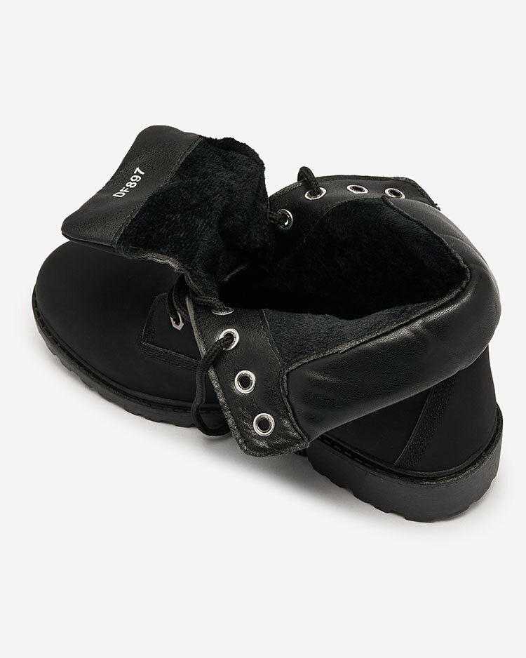 Royalfashion Black women's Karveliea trappers