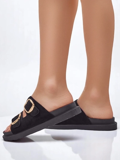 Royalfashion Damensandalen mit Schnallen Moments