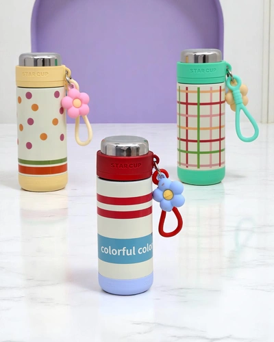 Royalfashion Thermobecher Thermos mit Etikett Keep Young
