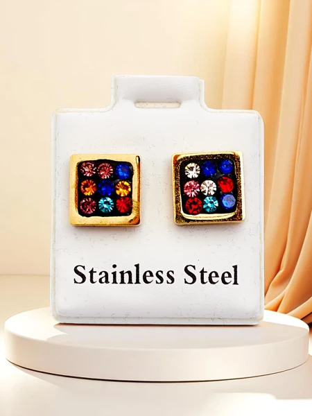 Royalfashion Damen-Ohrringe mit Zirkonia