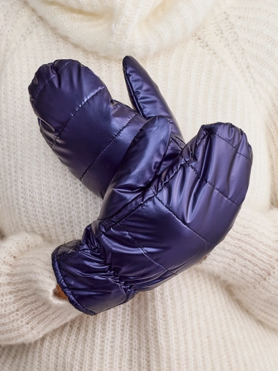 Royalfashion Marineblaue Damenhandschuhe