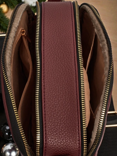 Gesteppte kleine Damenhandtasche aus Öko-Leder Connere