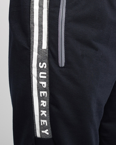 Marineblaue Jogginghose für Herren - Kleidung