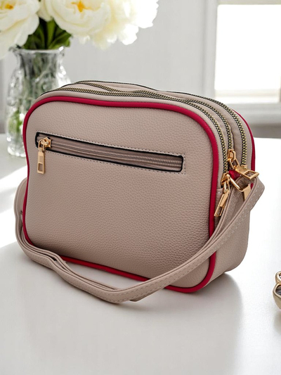 Royalfashion Kleine Damenhandtasche aus Ökoleder