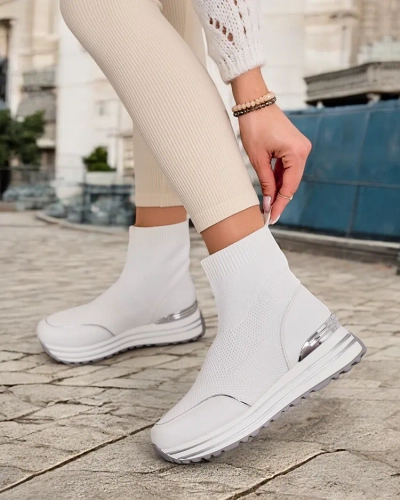 Royalfashion Damen Sportliche High Sneakers Wisoi