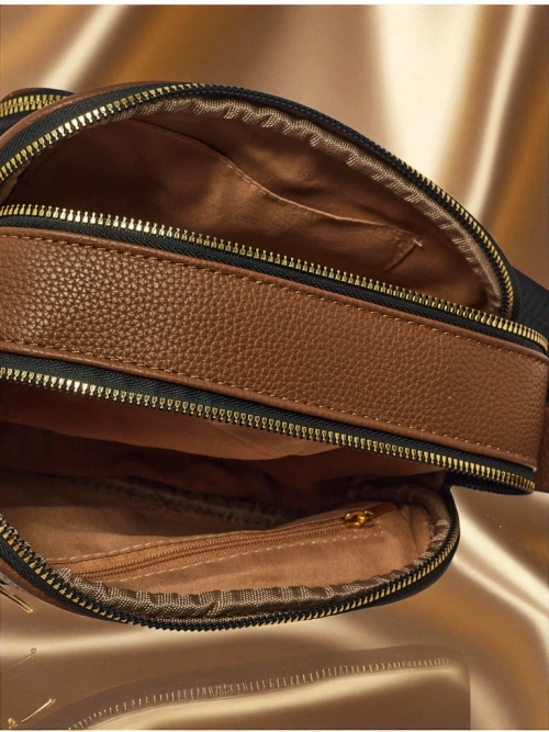 Маленька жіноча сумочка з екошкіри Lunar Elegance