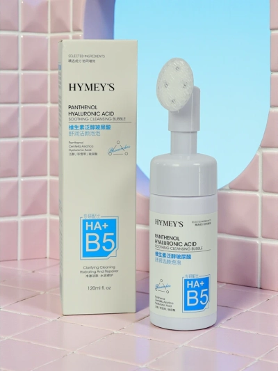 Reinigender, feuchtigkeitsspendender und regenerierender Gesichtsschaum Hygeia Panthenol HA+B5