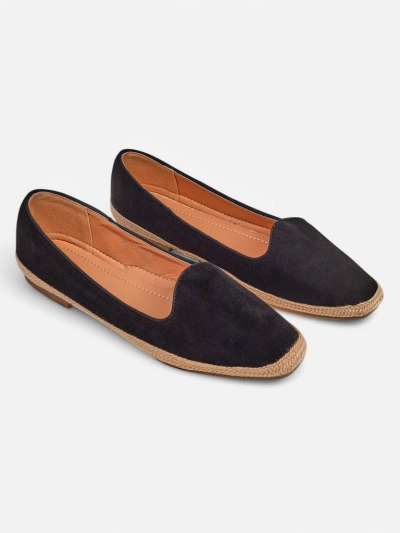 Royalfashion Damen Eco-Suede Espadrilles Emmeno