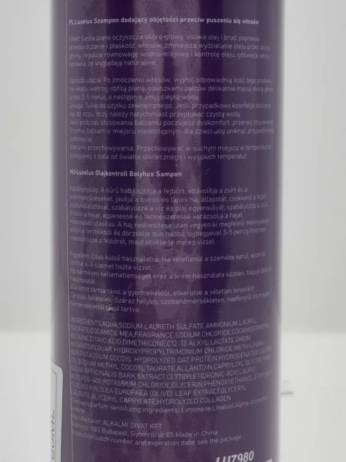 Luxelux Hair Shampoo BOTOX 760 ml