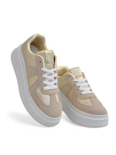 Royalfashion Damensportplattform-Sneaker Safirrat
