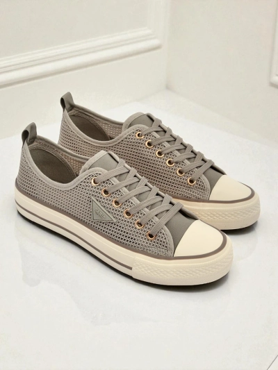 Royalfashion Damen perforierte Sneaker Rebbse