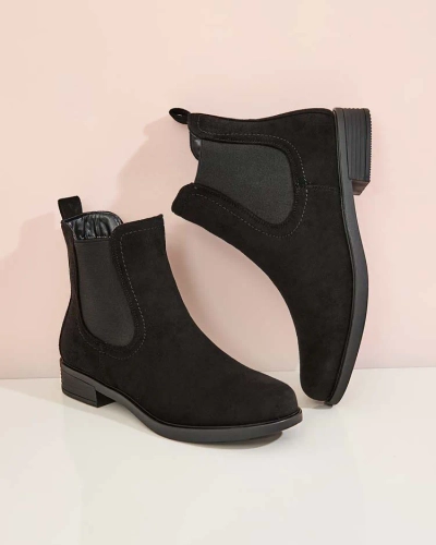 Royalfashion Damen Öko-Wildleder Ataras Stiefel a'la sztyblettes