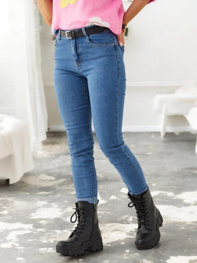Royalfashion Damen tapered Baumwolljeans