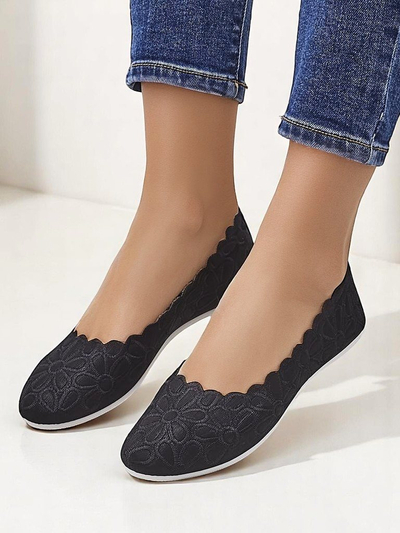 Royalfashion Florale Damen-Ballerinas Magerro
