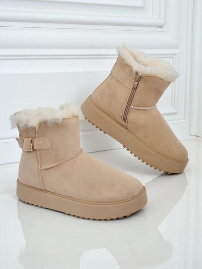 Royalfashion Kurze Damen Schneestiefel Aurelia Classico